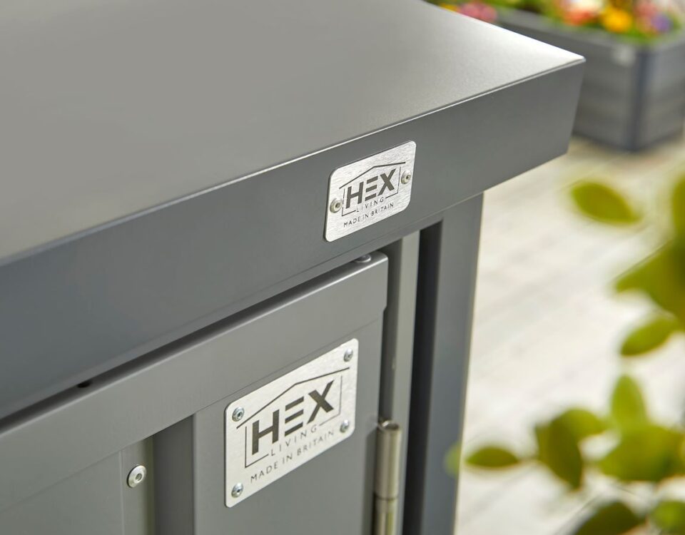 Bromley galvanised steel shed