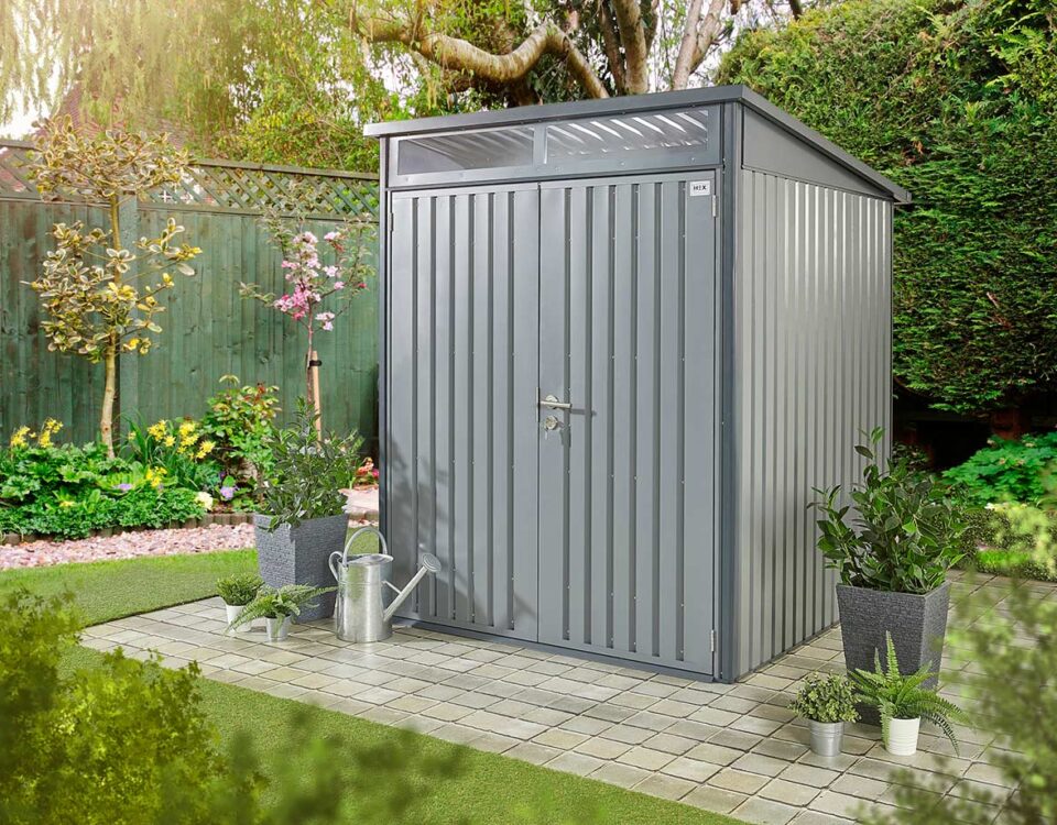metal garden sheds