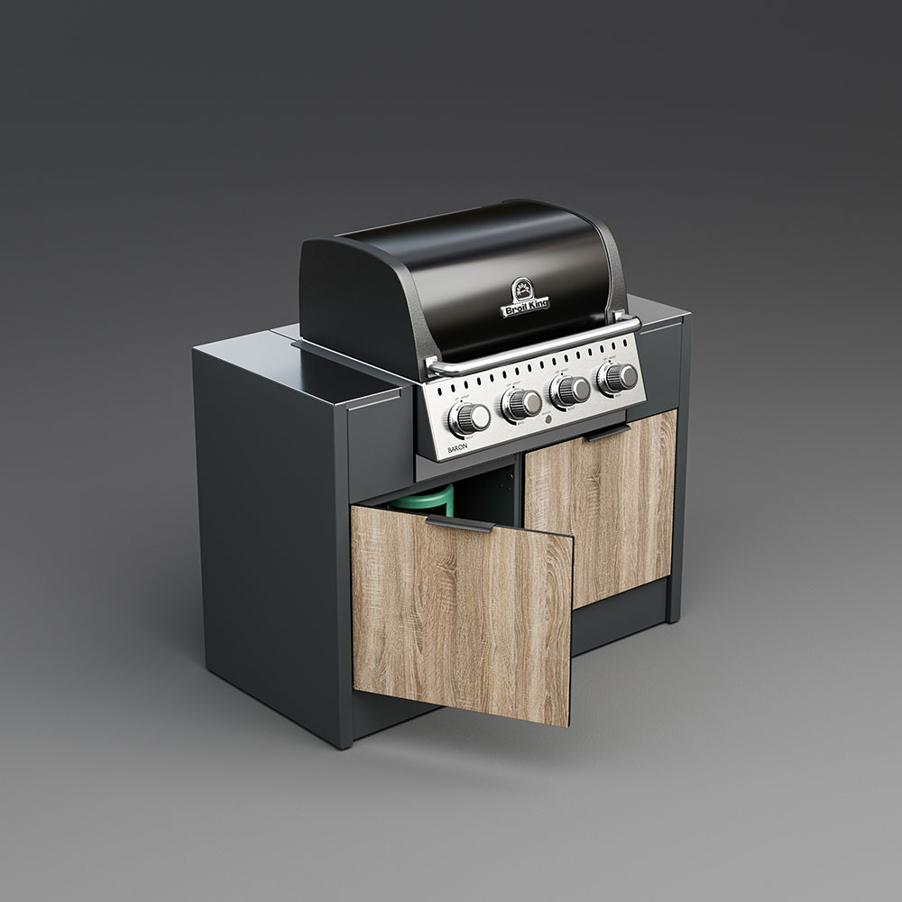 1200 BBQ 4 Unit - Broil King 420 Included - Image 2