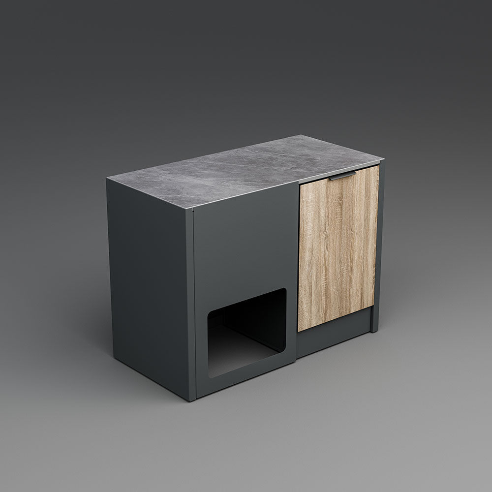 1200 Corner Unit With Door RH