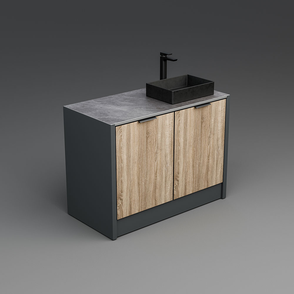 1200 Sink Unit With Doors RH