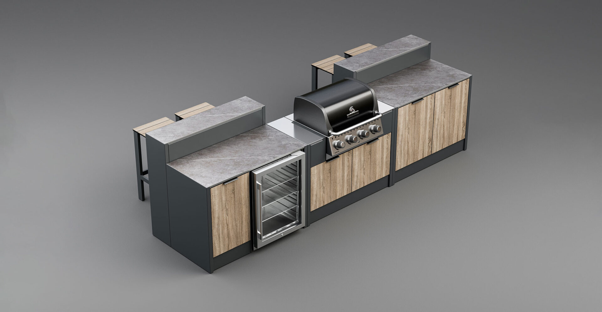 Buckley Bar Outdoor Kitchen - Image 4