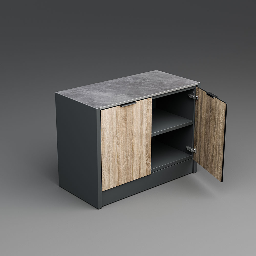 Base Unit with Doors