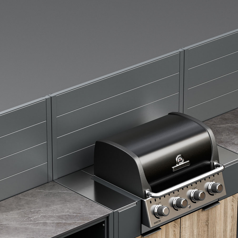 1200 Back Panel - BBQ