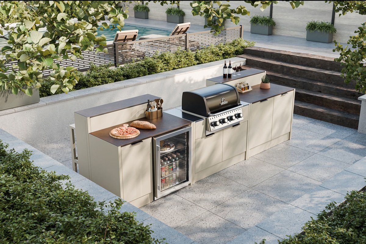 The Buckley Bar outdoor kitchen